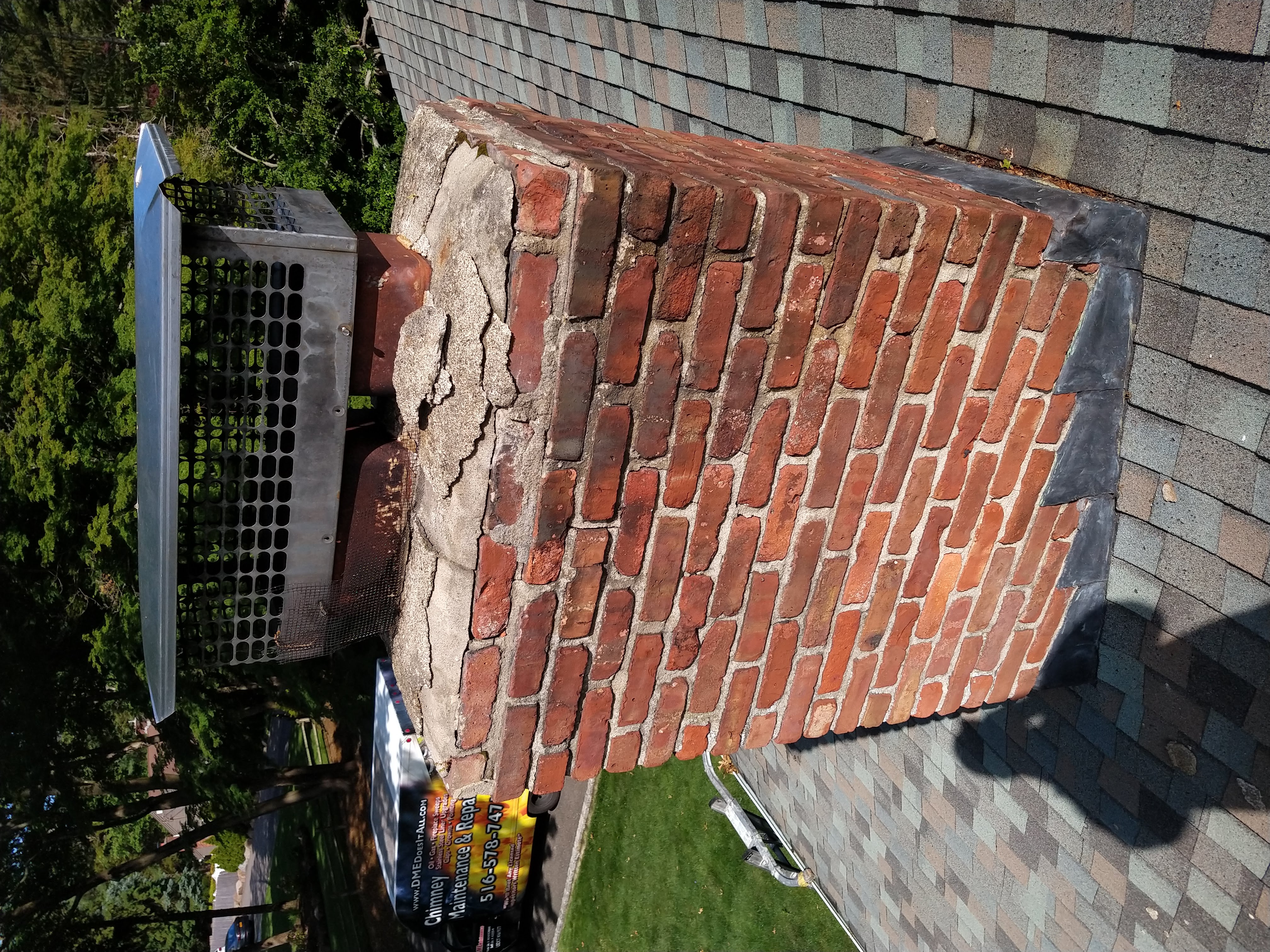 Complete soot and creosote removal from fireplace chimney in Levittown, NY